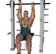 Shoulder Press - Smith Seated Rear Upright